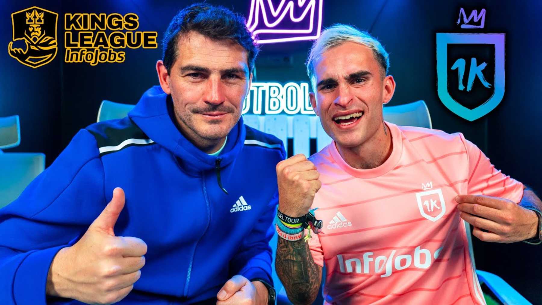 Iker Casillas durante un directo de Twitch / Redes Sociales