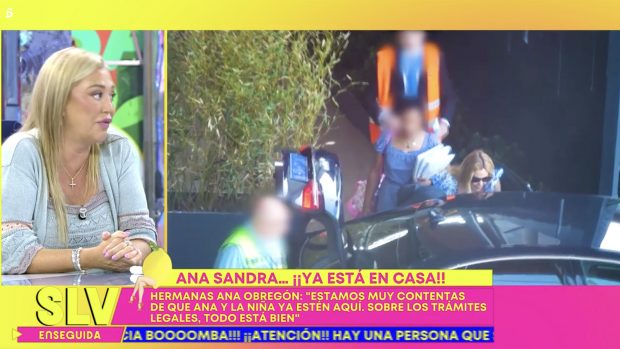 Belén Esteban en el plató de 'Sálvame'. / Telecinco