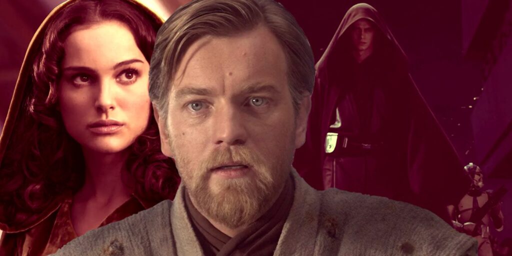 Star Wars Revenge of the Sith Obi-Wan Anakin and Padme