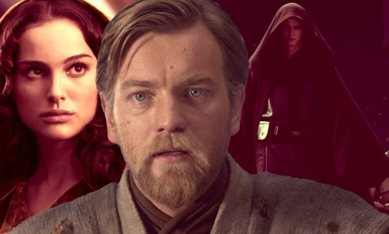 Star Wars Revenge of the Sith Obi-Wan Anakin and Padme