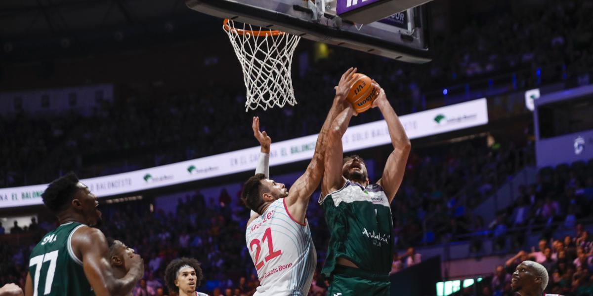 67-69: El Unicaja cae ante el Bonn en semis en un final ajustado