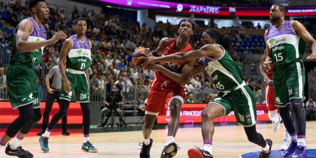 97-88: El Unicaja logra un triunfo trabajado sobre el Manresa