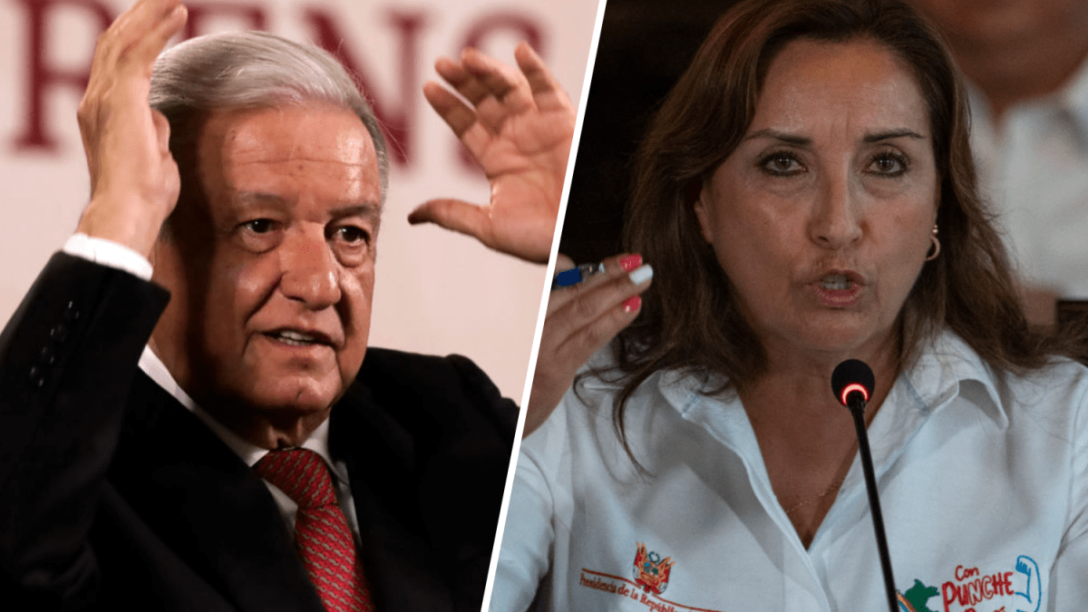 AMLO llama “usurpadora” a la presidenta; Boluarte le responde