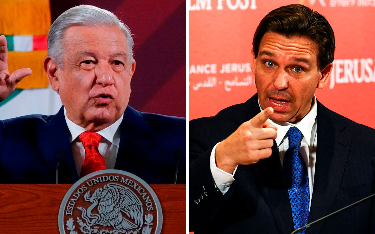 AMLO pide no votar por DeSantis por nueva ley antiinmigrantes de Florida