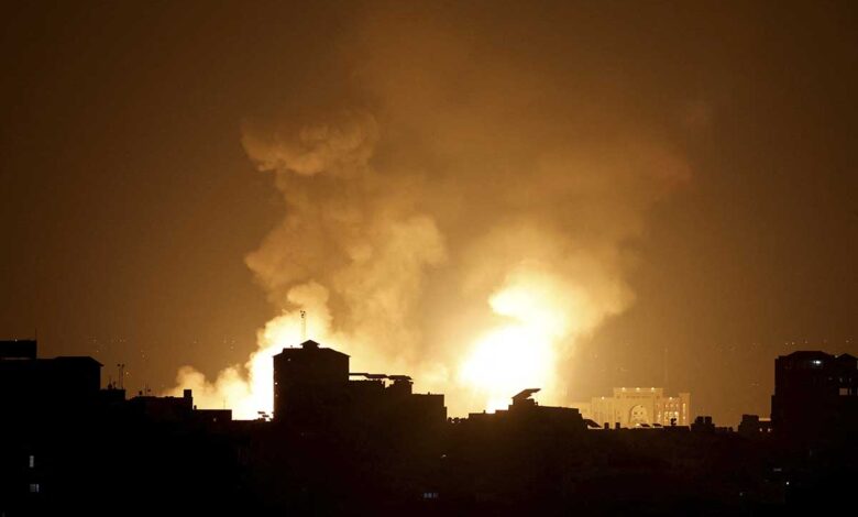 Al menos 13 muertos en Gaza tras intensos bombardeos de Israel