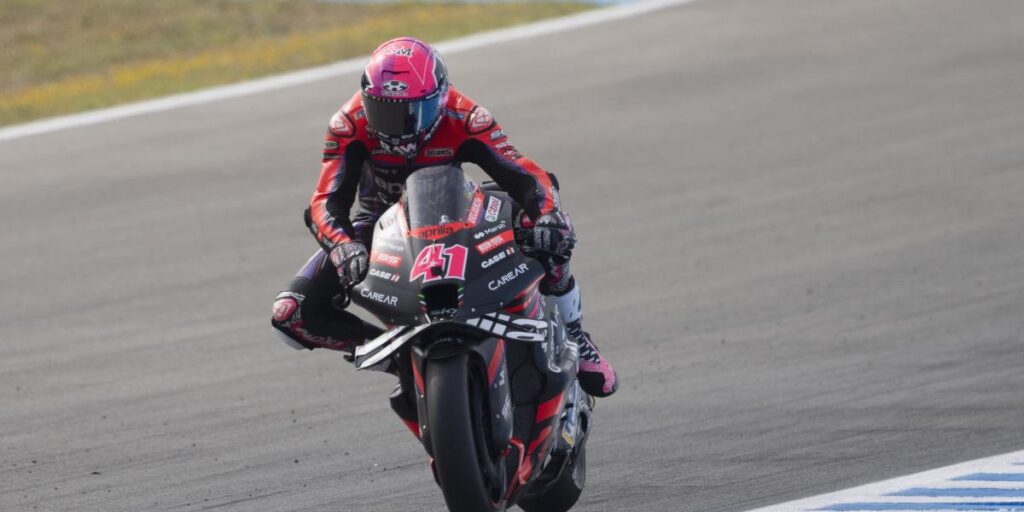 Aleix Espargaró, de esquivar un gato y caer a llevarse la pole en Jerez