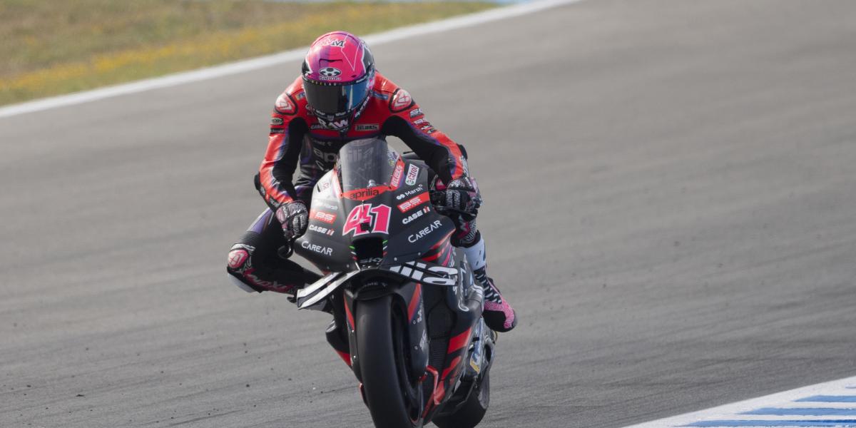 Aleix Espargaró, de esquivar un gato y caer a llevarse la pole en Jerez
