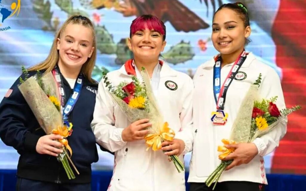Alexa Moreno gana medalla de oro en Panamericano de Gimnasia Artística