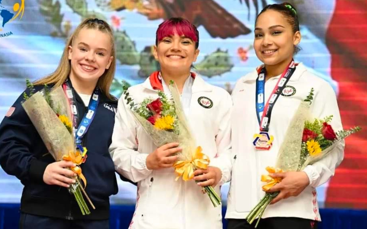 Alexa Moreno gana medalla de oro en Panamericano de Gimnasia Artística