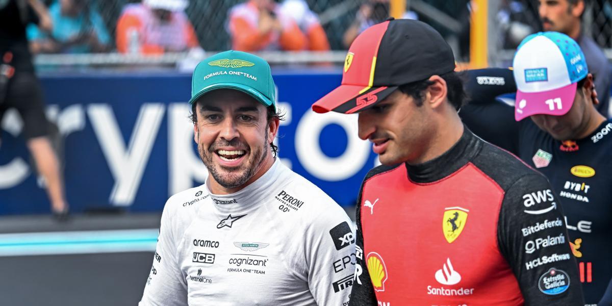 Alonso: "Intentaré pasar a Checo en la primera vuelta porque nos encanta liderar"