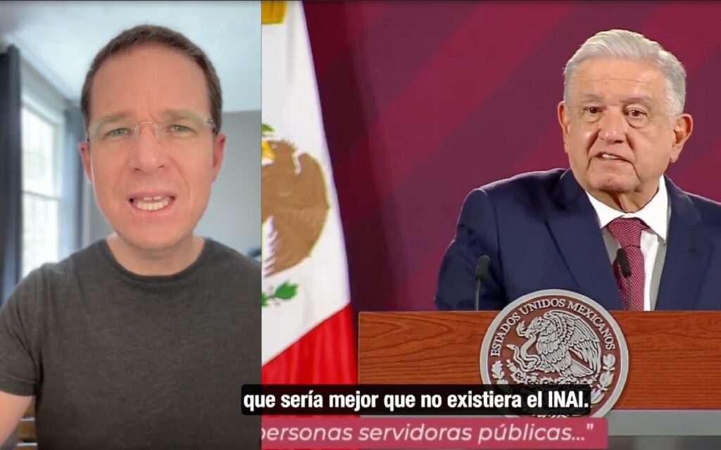 Anaya llama a AMLO 'tramposo' por querer desaparecer el INAI
