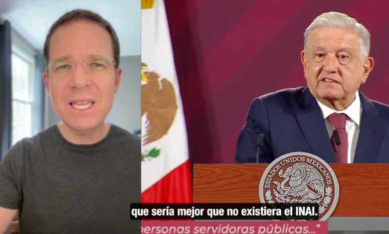 Anaya llama a AMLO 'tramposo' por querer desaparecer el INAI