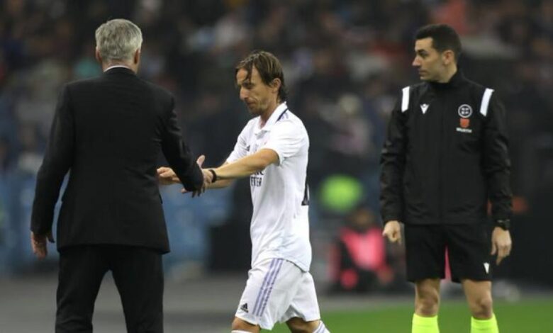 Ancelotti confirma la titularidad de Modric