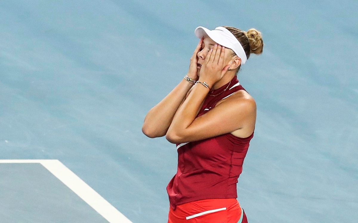 Anisimova, de 21 años, se aparta del tenis porque es “insoportable” para su salud mental