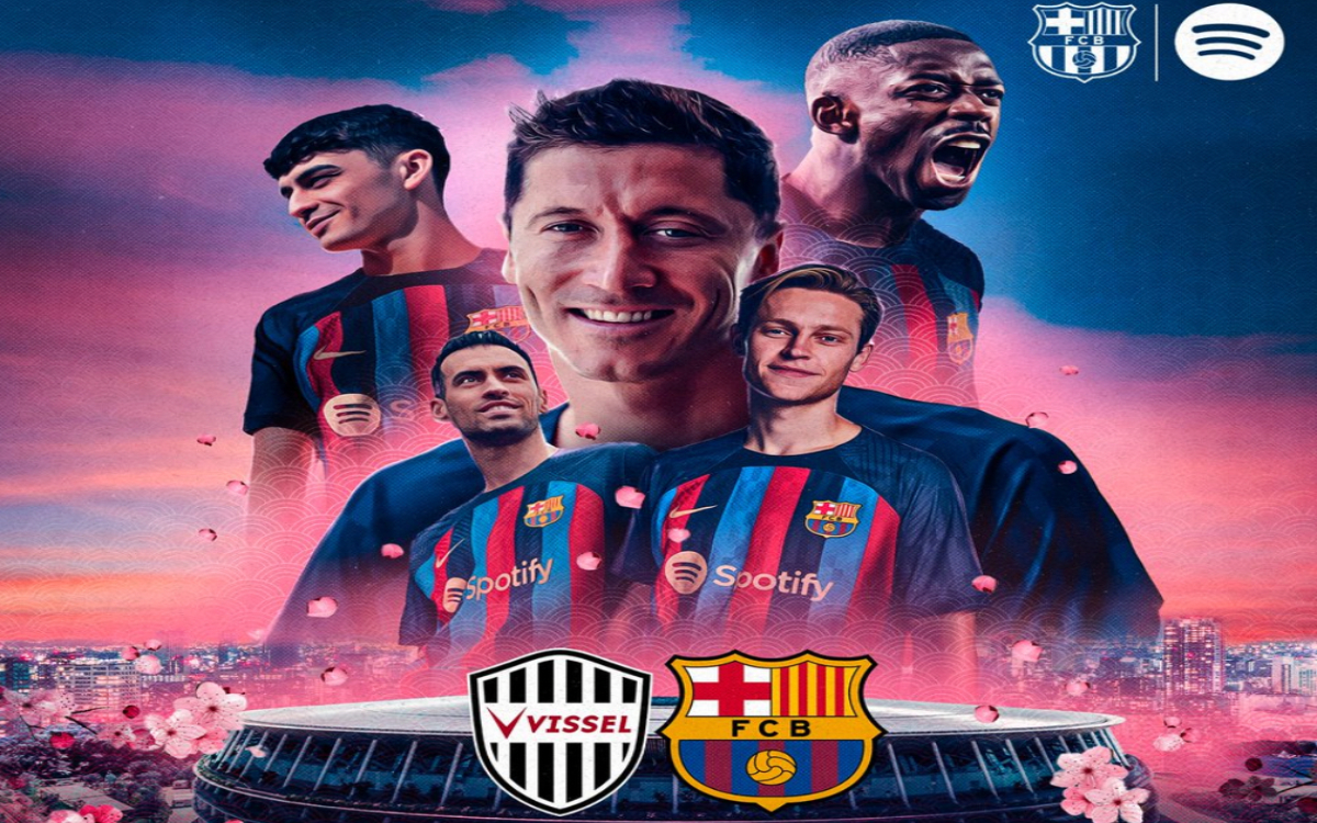 Anuncia Barsa amistoso contra Vissel Kobe de Andrés Iniesta | Tuit