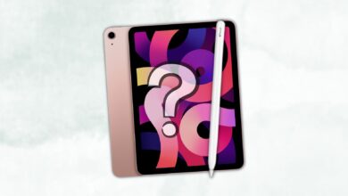 Apple iPad with an Apple Pencil