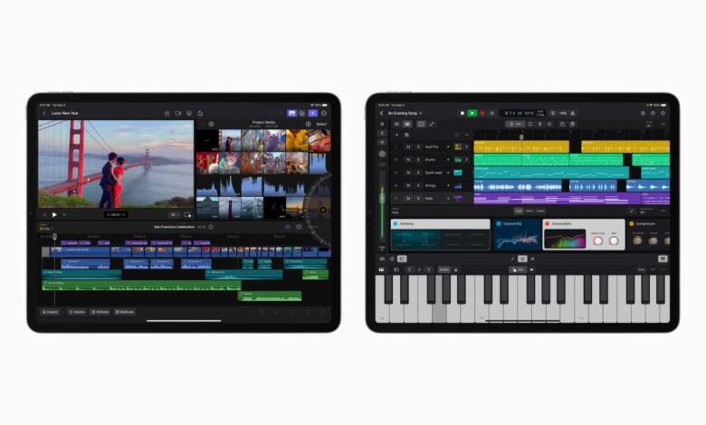 Apple lanzará Final Cut Pro y Logic Pro en iPad a finales de este mes