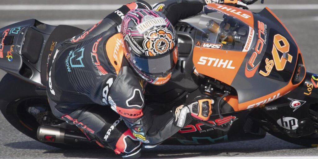 Arón Canet domina los terceros libres con récord del circuito