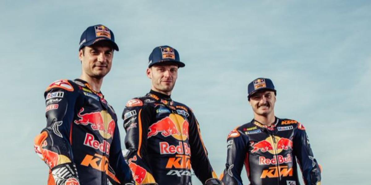 Así celebraron en KTM la gesta de Pedrosa y compañía en Jerez