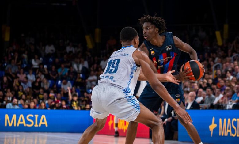 Así fue el estreno anotador con el Barça de Dame Sarr