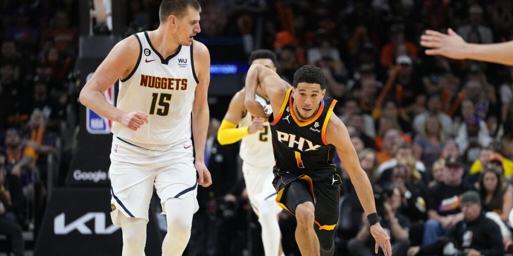 Booker y Durant se conjuran para empatar la serie ante un inhumano Jokic: ¡53 puntos!