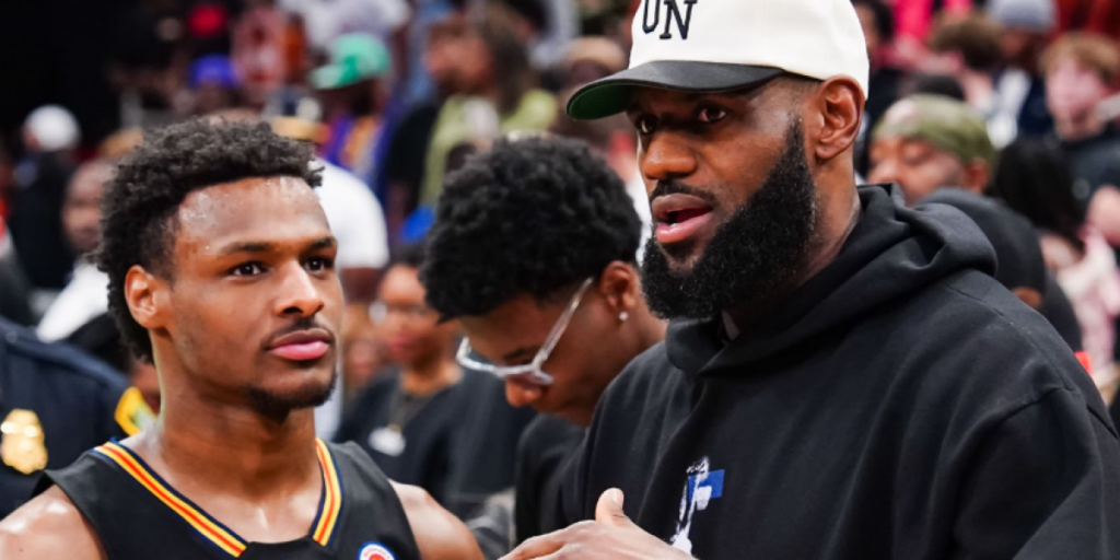 Bronny, el hijo de LeBron, ya ha elegido universidad. "Estoy orgulloso de él"