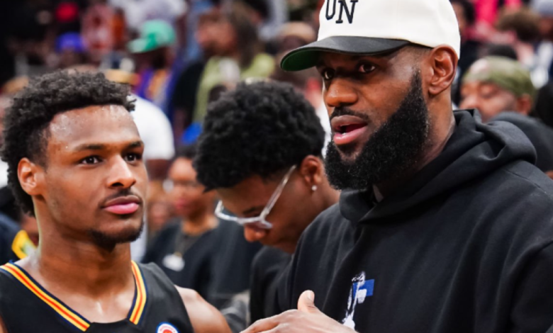 Bronny, el hijo de LeBron, ya ha elegido universidad. "Estoy orgulloso de él"