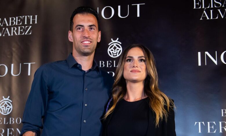 Busquets, Alba y Eric García no se perdieron la fiesta 'Glow' más esperada del año