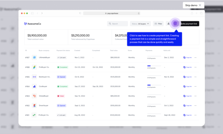 Capchase comienza a comprar ahora, pagar después con Capchase Pay para la financiación de SaaS
