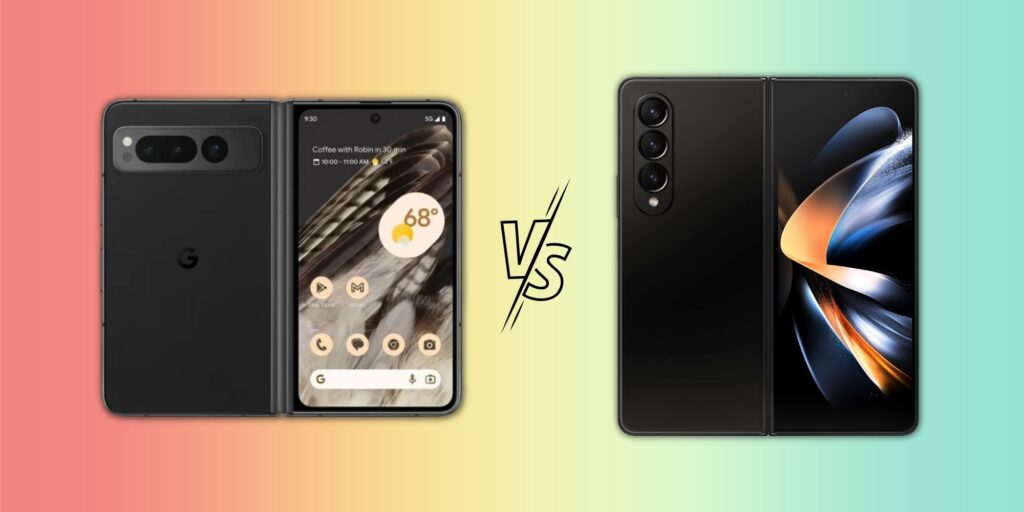 Google Pixel Fold Vs. Galaxy Z Fold 4