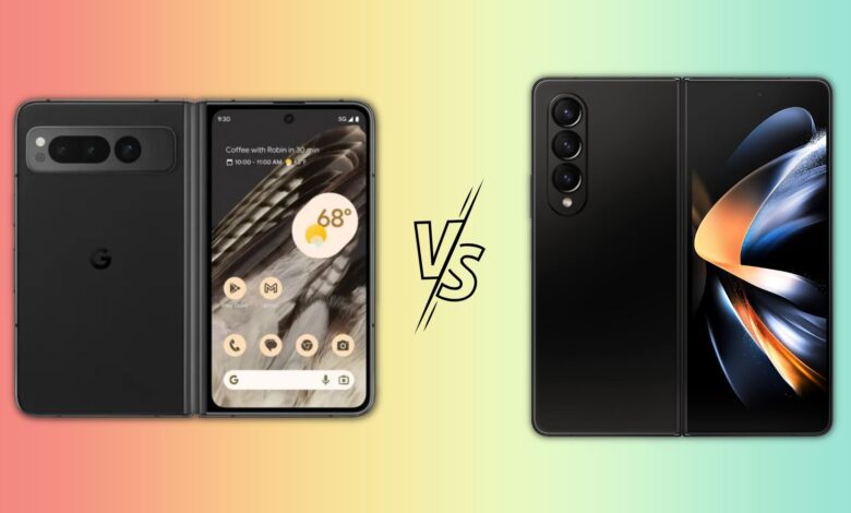 Google Pixel Fold Vs. Galaxy Z Fold 4