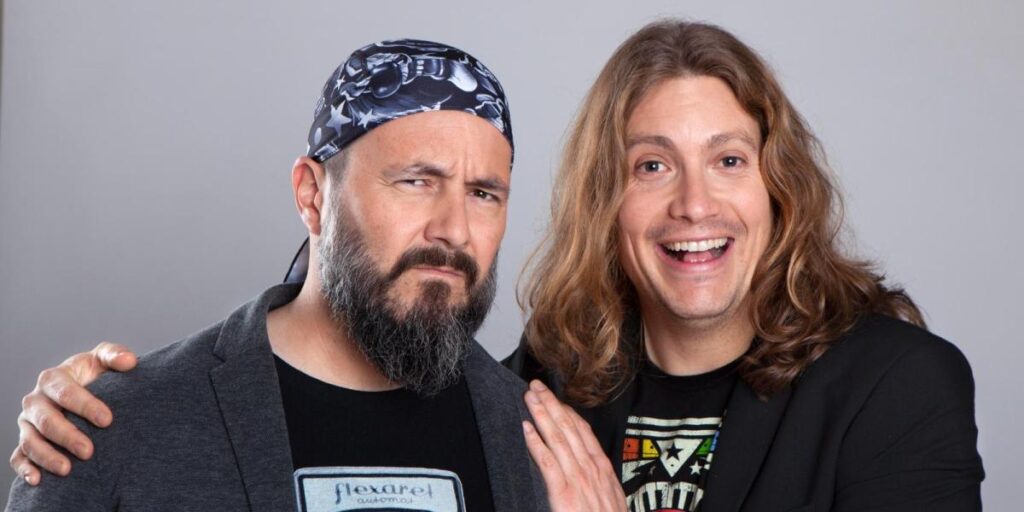 Castella y Grison, anfitriones de lujo del Rockin'1000 en el Cívitas Metropolitano