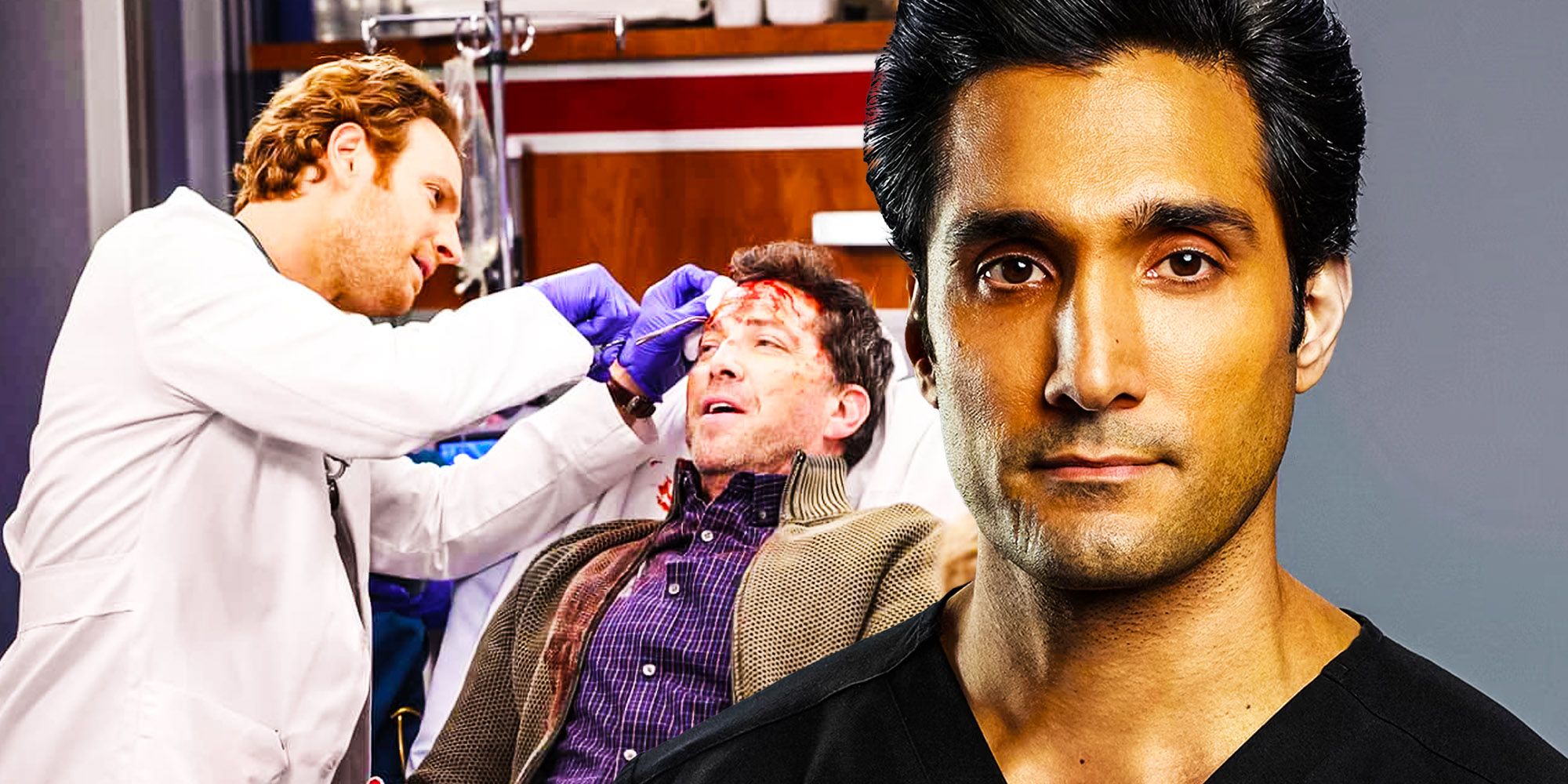 Chicago Med richard evans Marcel