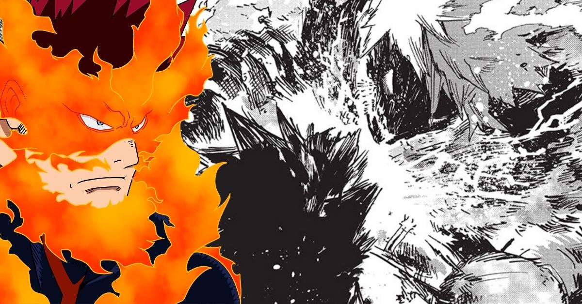 Cliffhanger de My Hero Academia trae a un impactante Todoroki al frente