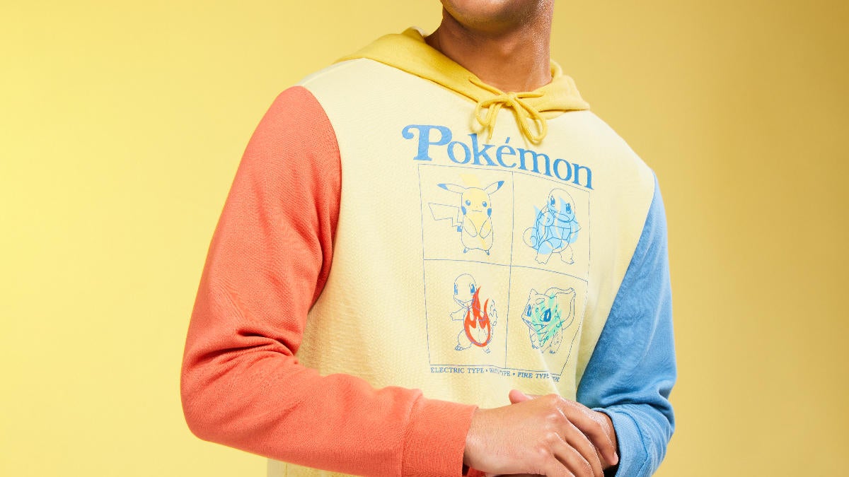 Colección de ropa Pokémon anunciada por BoxLunch