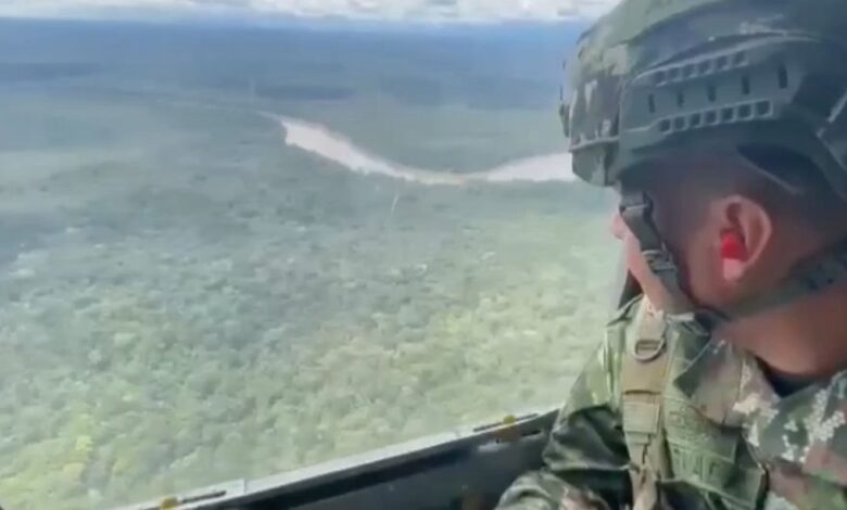 Colombia: hallan rastros de los cuatro niños desaparecidos en la selva tras accidente aéreo