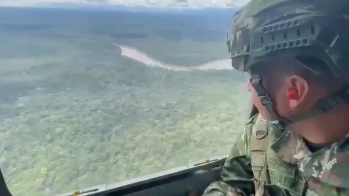 Colombia: hallan rastros de los cuatro niños desaparecidos en la selva tras accidente aéreo