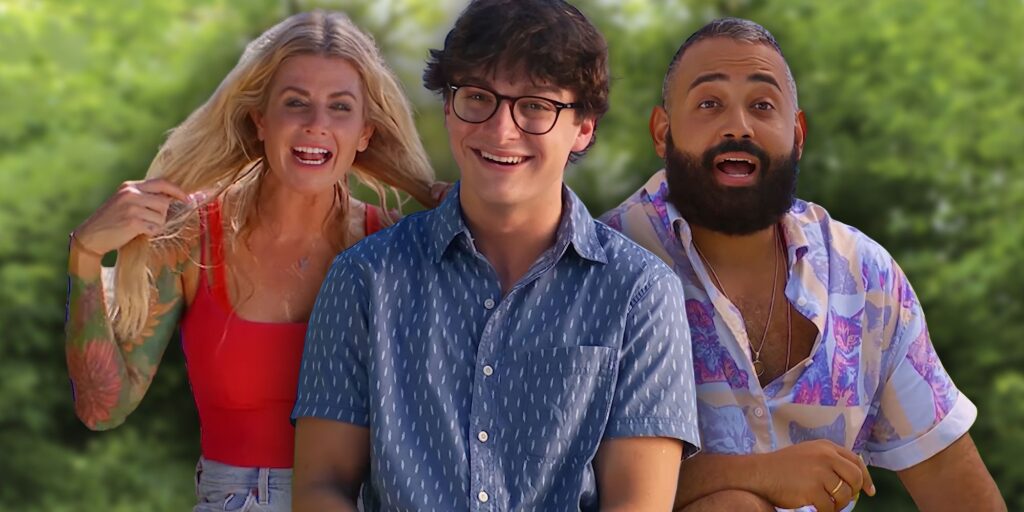 Carson Garrett, Yam Yam Arocho, and Carolyn Wiger Survivor