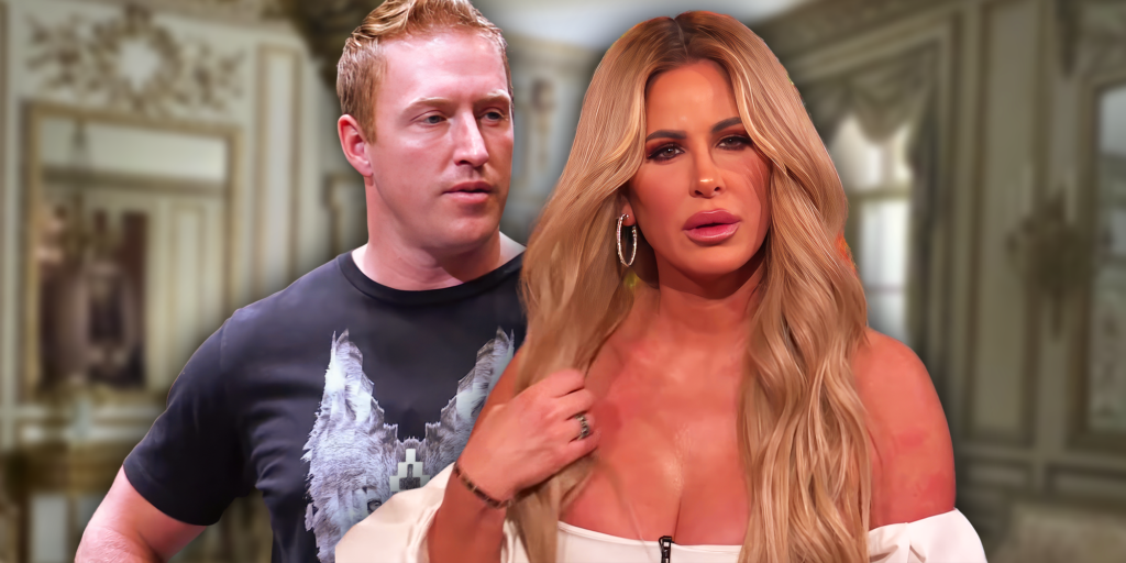 RHOA's Kroy Biermann and Kim Zolciak with serious looks