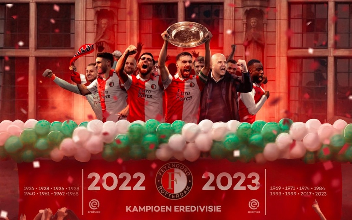 Conquista Santi Giménez la Eredivisie con el Feyenoord