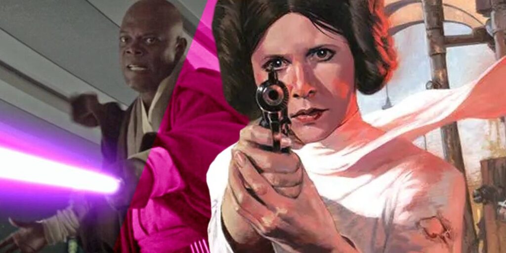 princess leia mace windu star wars