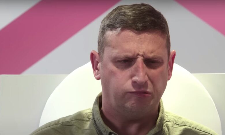 Tim Robinson looking confused in I Think You Should Leave season 3