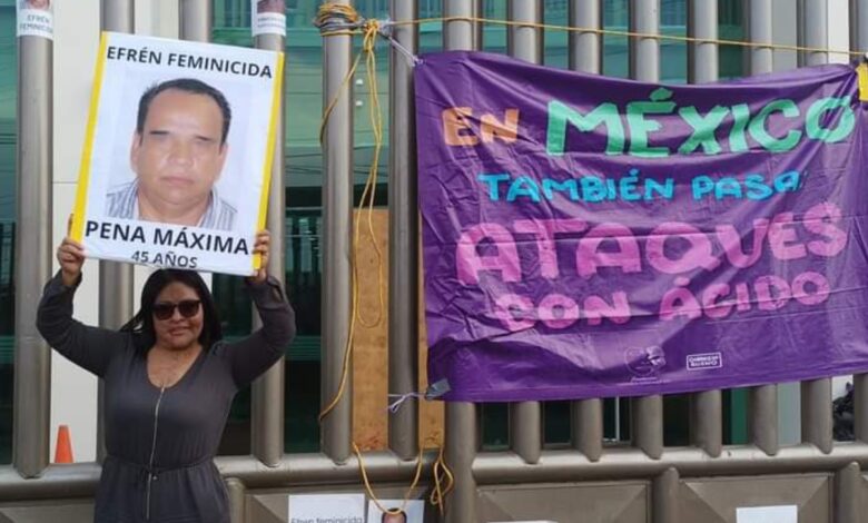 Dan 46 años a agresor con ácido de Carmen Sánchez; es la primera sentencia en AL