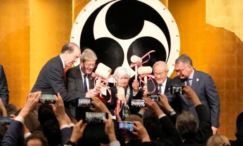 Deuda de EU eclipsa inicio de reunión de Finanzas del G7