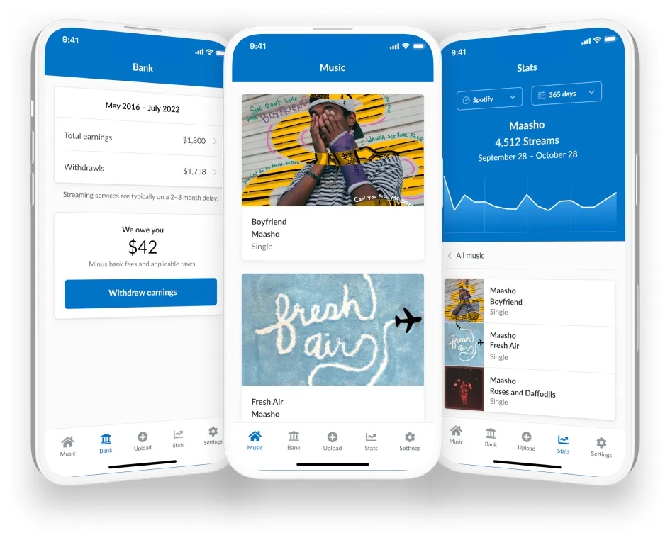 DistroKid lanza una nueva aplicación para iPhone, dice que el lanzamiento de Android llegará pronto