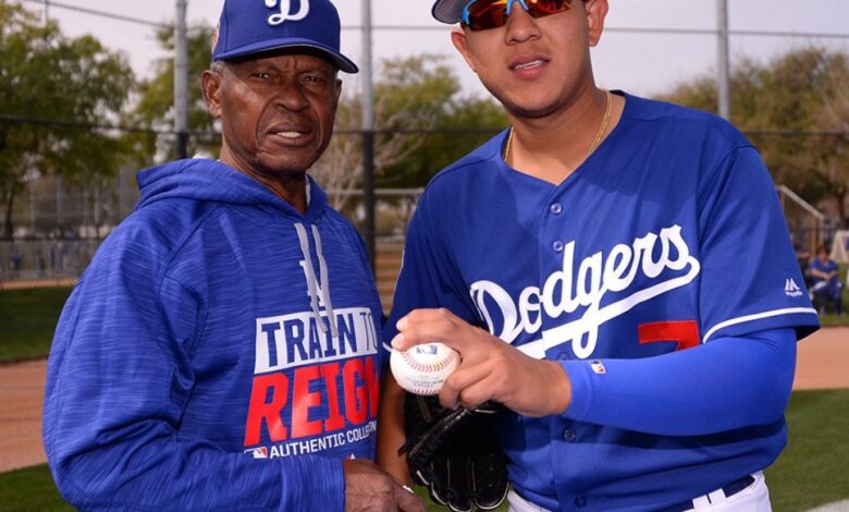 Dodgers incluyen a Manny Mota en su cuadro de Leyendas del Béisbol