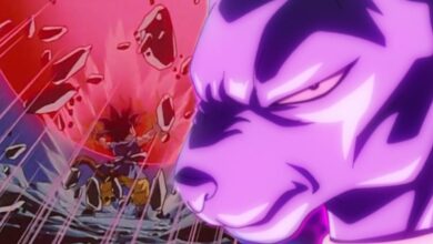 Goku from GT and Lord Beerus from Super.