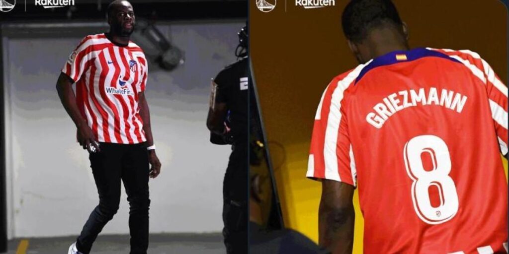 Draymond Green se viste del Atlético y lanza piropos a Griezmann