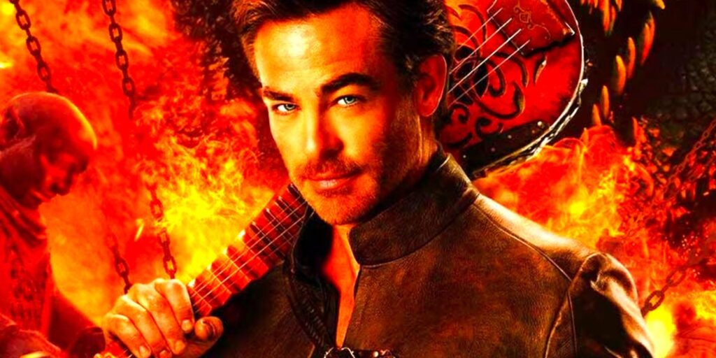 Chris Pine in Dungeons and Dragons Honor Among Thieves