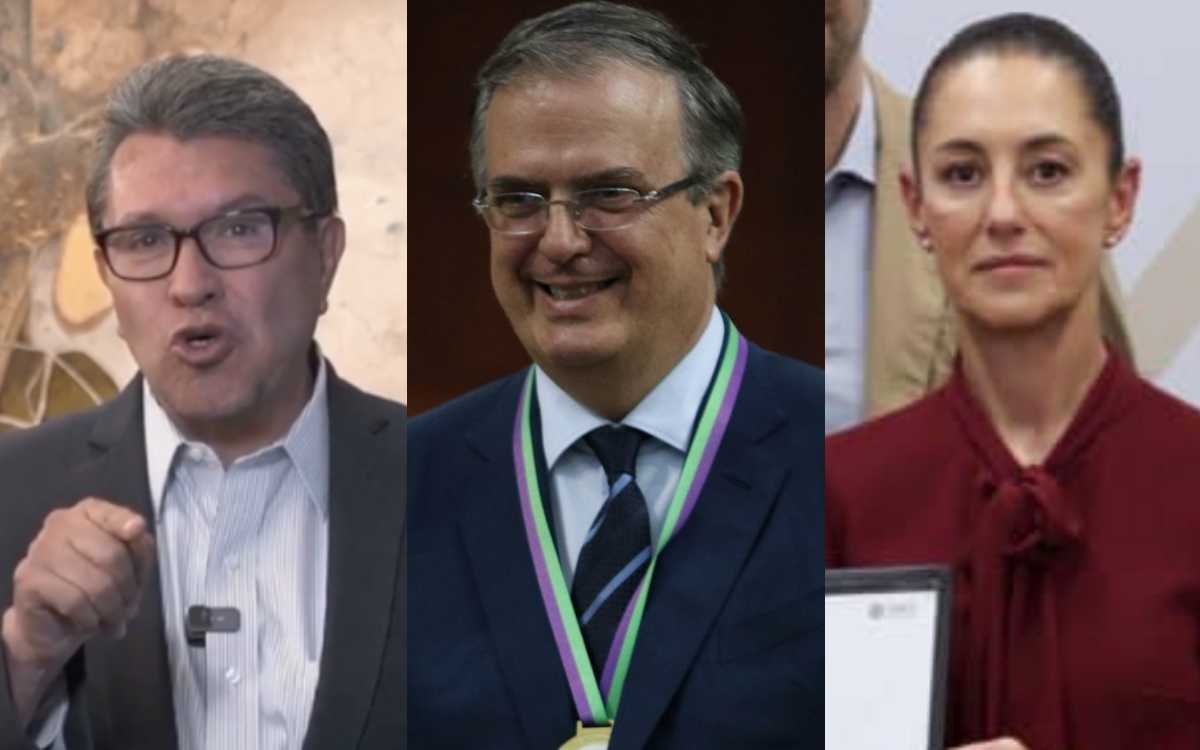 Ebrard y Monreal reclaman apoyos a corcholatas; son ‘libres expresiones’: Sheinbaum
